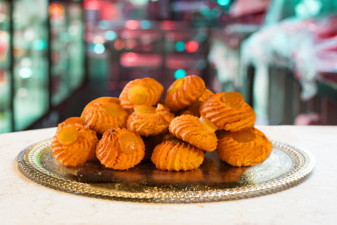 Orange Almond Flavored Cookie